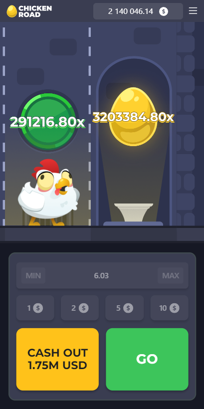 6615435bcedb68a655e975b3_ChickenRoad Mobile3 Presque gagné dans l'application Chicken Road